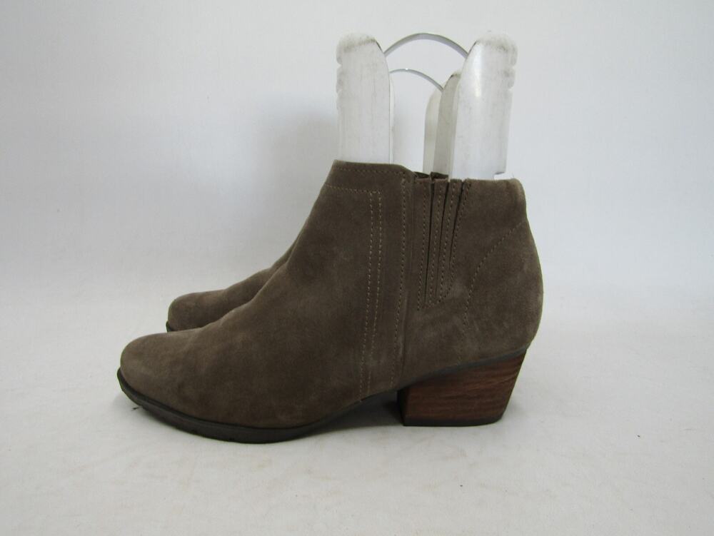 Blondo Womens Size 8.5 M Brown Suede Zip Ankle Fashion Boots Booties